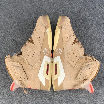 Travis Scott x Air Jordan 6 Retro 'British Khaki'