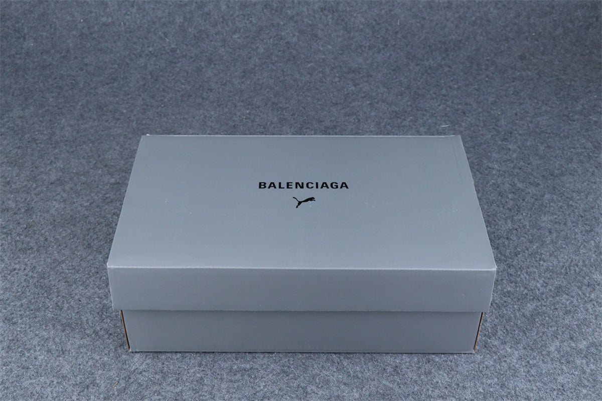 Balenciaga x Puma Speedcat Suede 'Distressed Brown White'