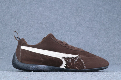 Balenciaga x Puma Speedcat Suede 'Distressed Brown White'