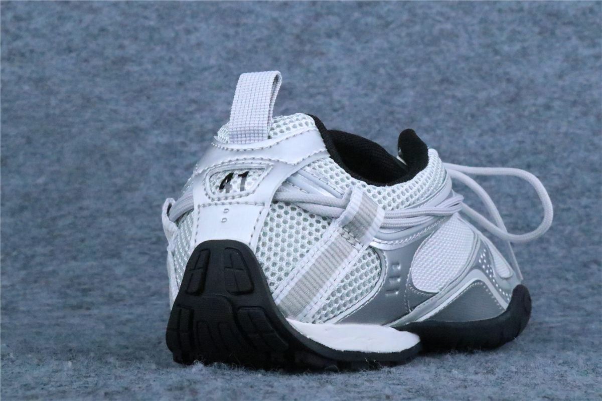 Balenciaga Radar Sneaker Gradient Lines 'White Grey Silver'