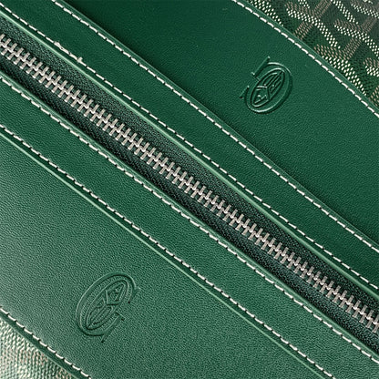 Goyard Boeing 50 Travel Bag 'Green Goyardine'