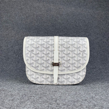 GOYARD BELVEDERE PM  'WHITE'