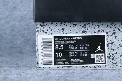 Air Jordan 4 Retro 'Rare Air - Tour Yellow' 2026