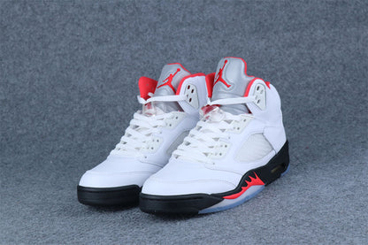 Air Jordan 5 Retro 'White Fire Red' 2020