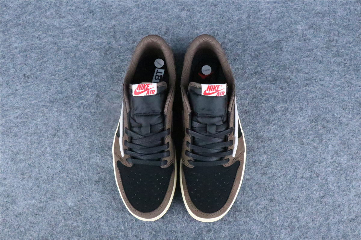Travis Scott x Air Jordan 1 Low 'Mocha' (US Warehouse, No QC)
