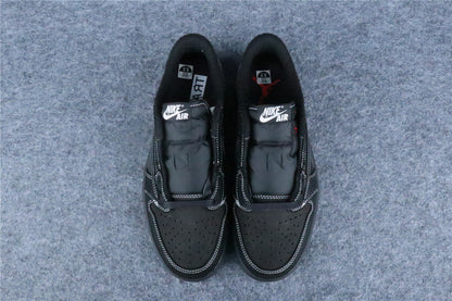Travis Scott x Air Jordan 1 Low OG SP 'Black Phantom' (US Warehouse, No QC)