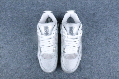 Air Jordan 4 Retro Michael Jackson 'White Glitter Glove'