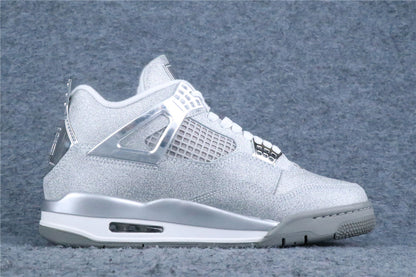 Air Jordan 4 Retro Michael Jackson 'White Glitter Glove'