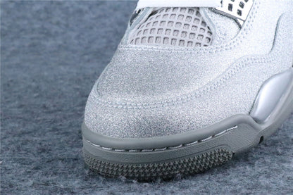 Air Jordan 4 Retro Michael Jackson 'White Glitter Glove'