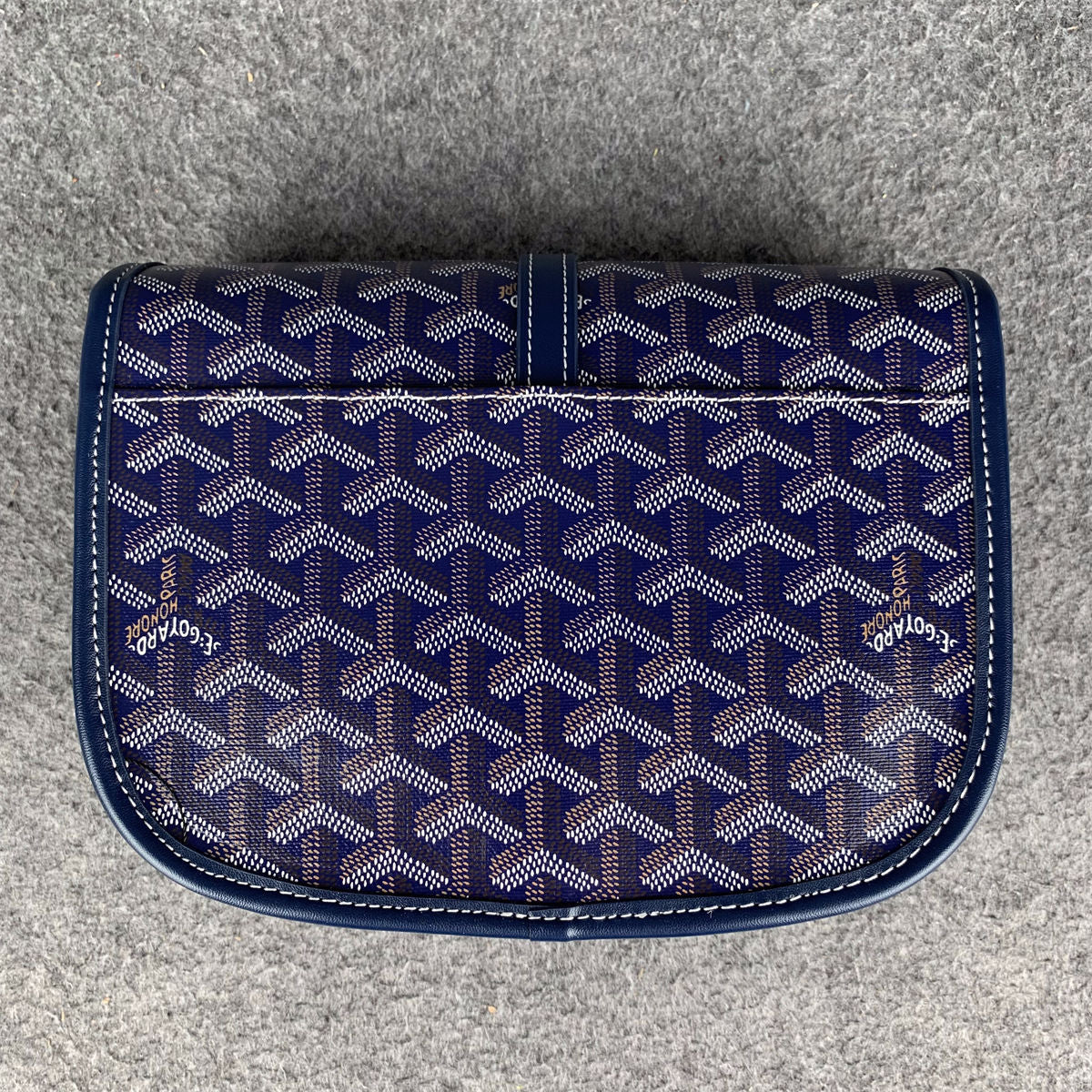 Goyard Belvedere PM 'Navy Blue'