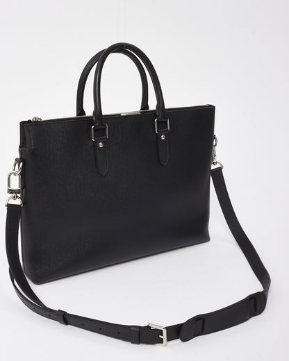 Louis Vuitton Black Taiga Leather Anton Soft 2Way Briefcase