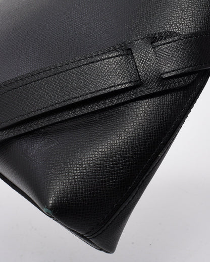 Louis Vuitton Black Taiga Leather Anton Soft 2Way Briefcase
