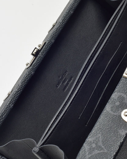 Louis Vuitton Black Monogram Eclipse Wallet Trunk Wristlet