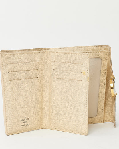 Louis Vuitton Damier Azur Coated Canvas Compact Koala Wallet