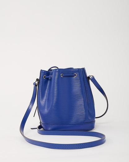 Louis Vuitton Blue Epi Leather Nano Noé Shoulder Bag
