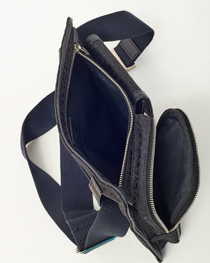 Dior Black Monogram Diorrisimo Trotter Canvas Street Chic Belt Bag