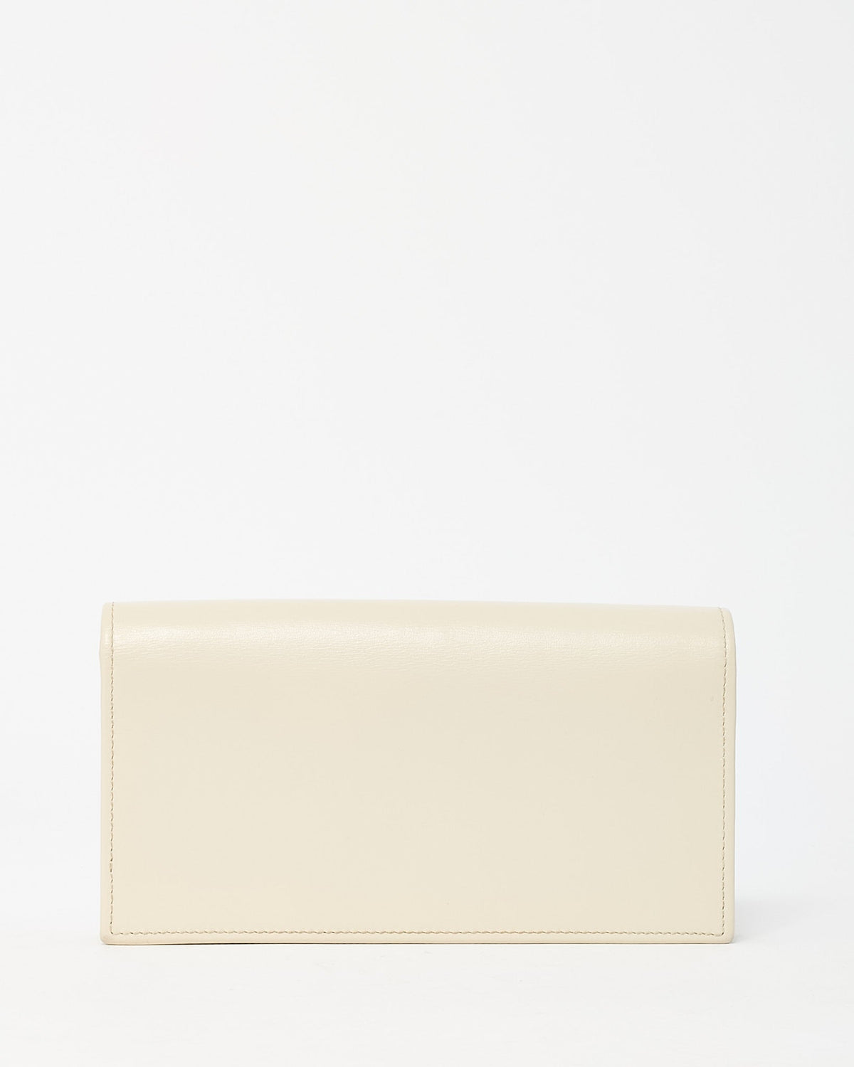 Gucci White Boarded Plutone Calfskin Leather Horsebit 1955 WOC Crossbody Bag