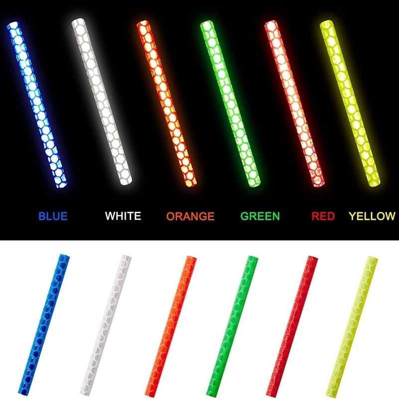 Reflective Spoke Sleeves (12pcs/bag)