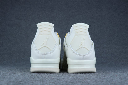 Wmns Air Jordan 4 Retro 'Metallic Gold'
