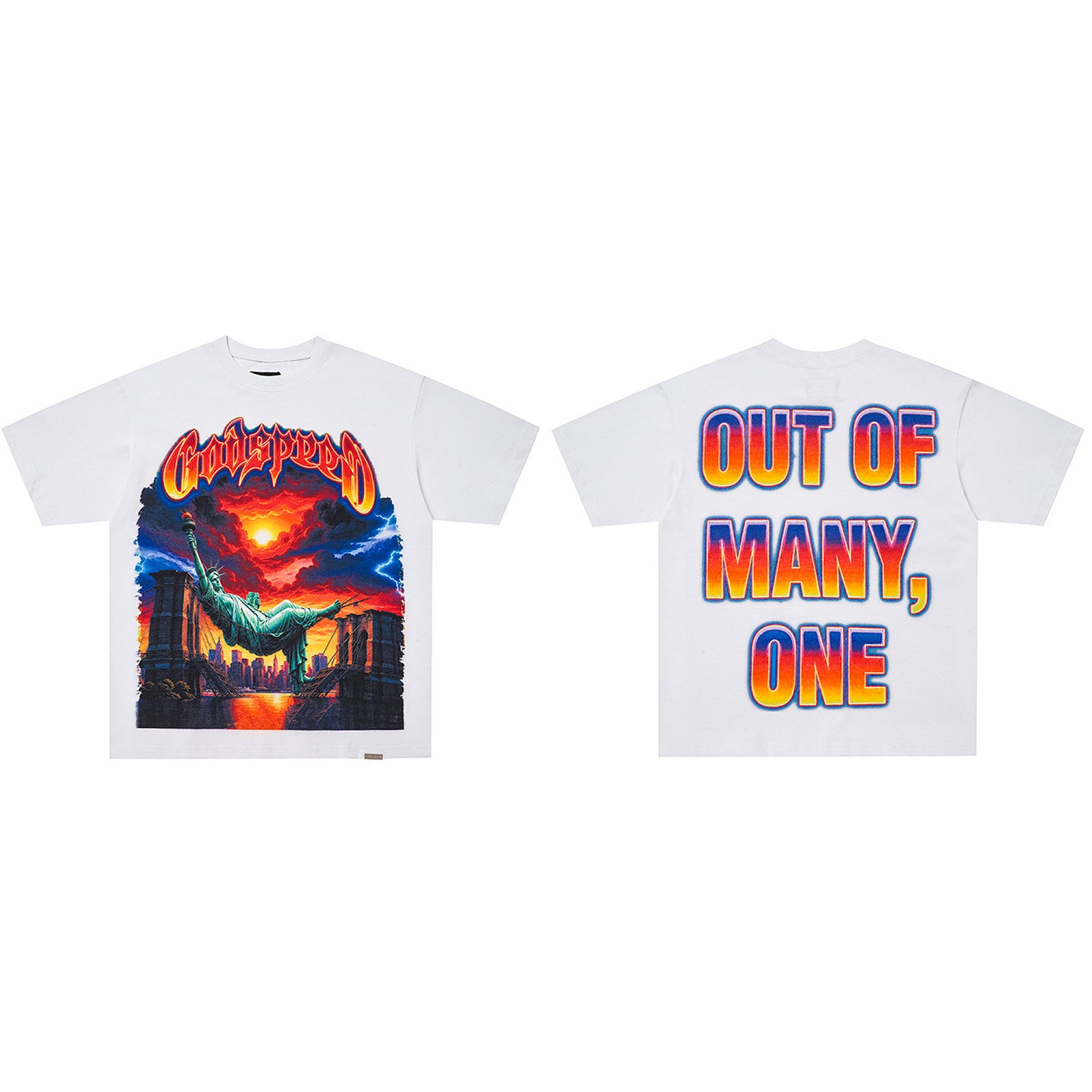 GodSpeed Out Of Many Graphic T-Shirt