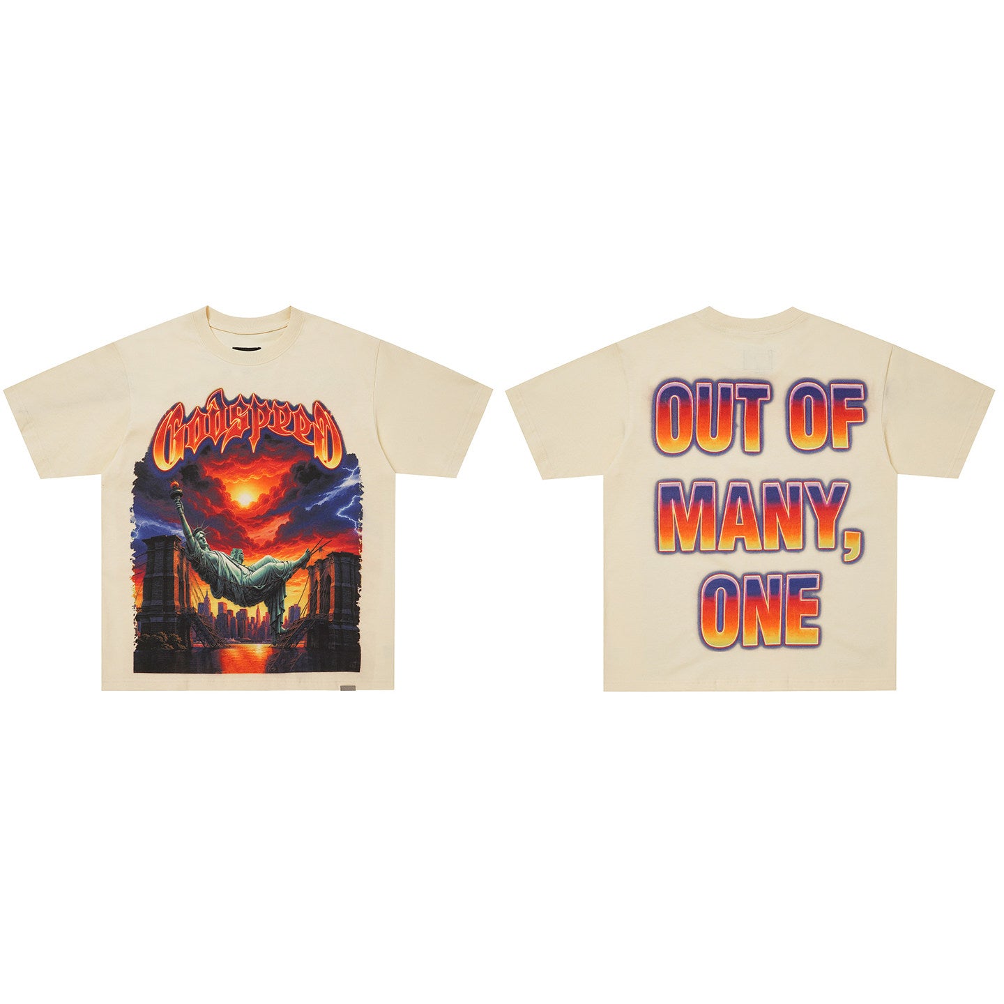GodSpeed Out Of Many Graphic T-Shirt