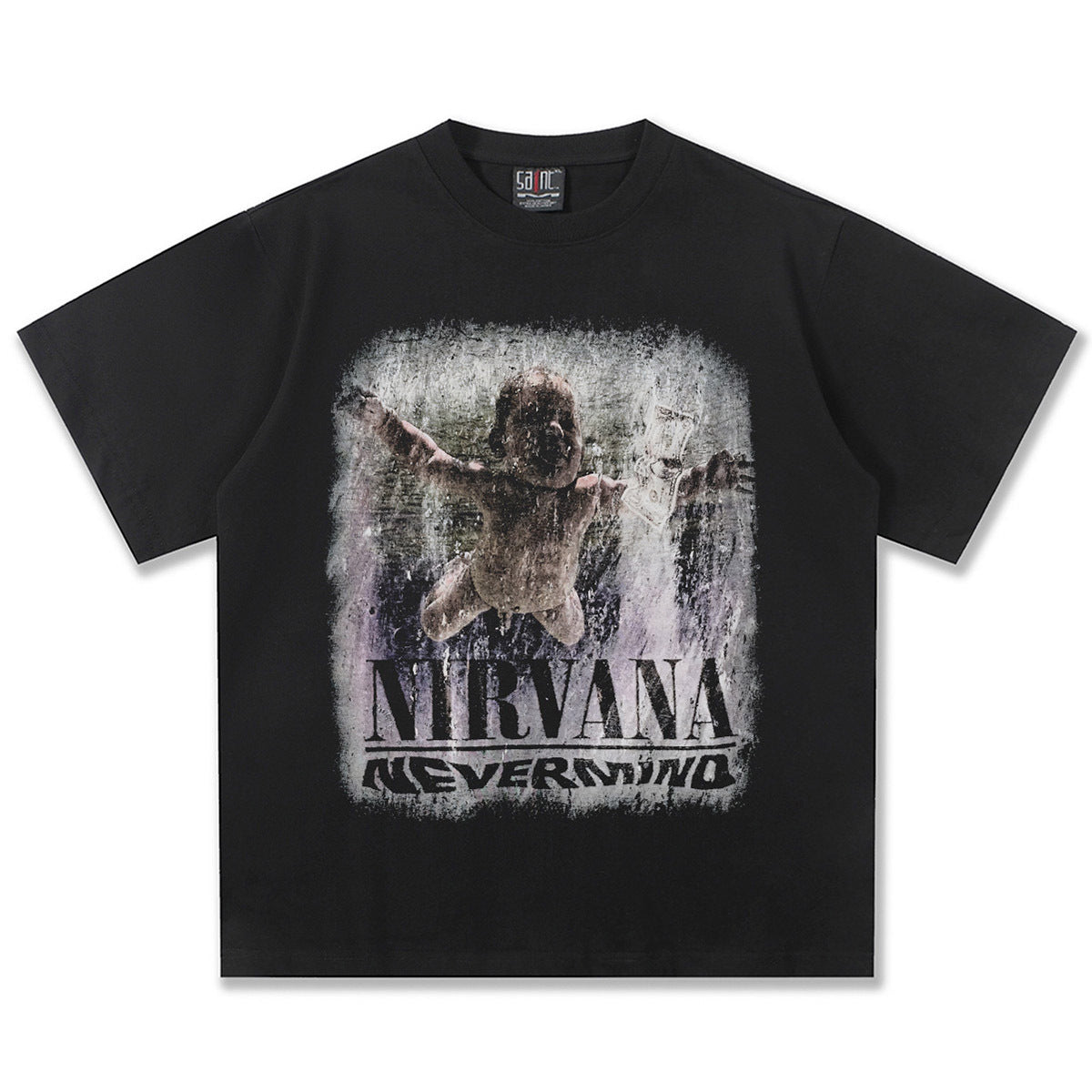 NIRVANA Nevermind Graphic Black T-Shirt