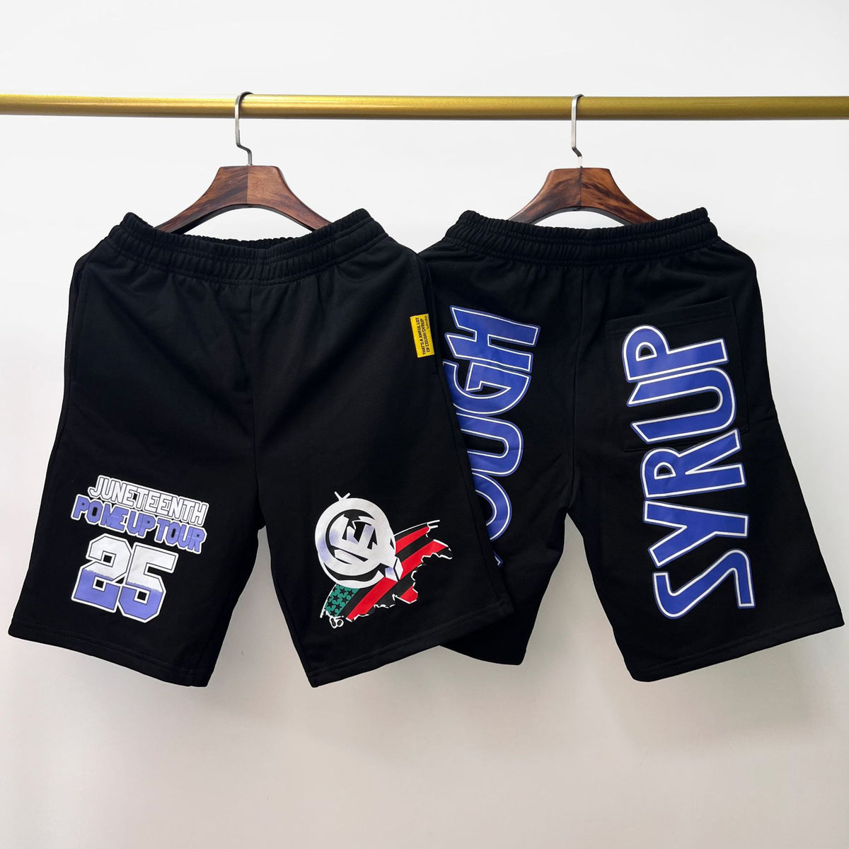 COUGH SYRUP Juneteenth 26 Graphic Shorts