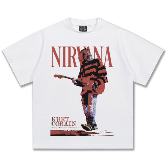 NIRVANA Kurt Cobain Graphic T-Shirt