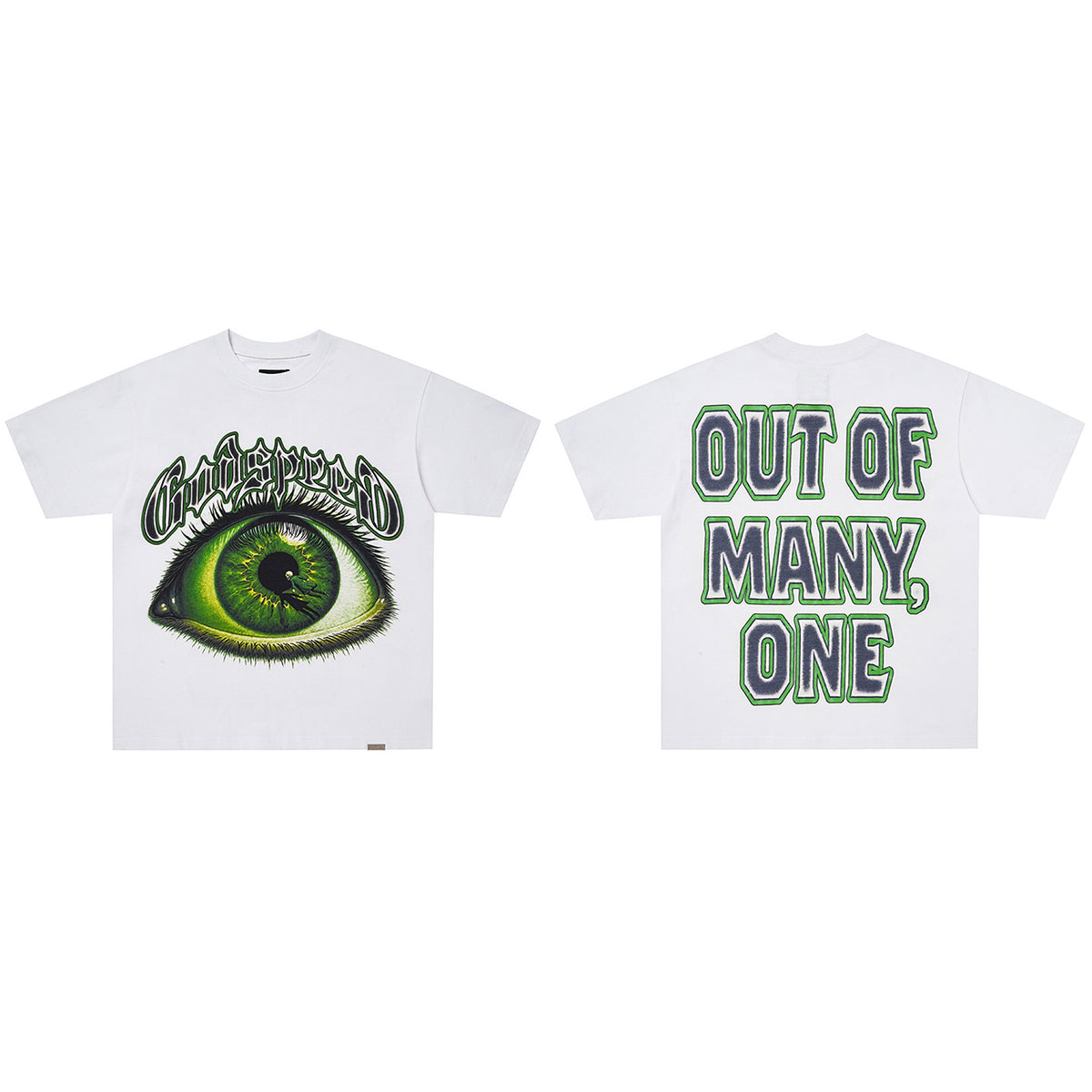 GodSpeed Green Eye Graphic T-Shirt