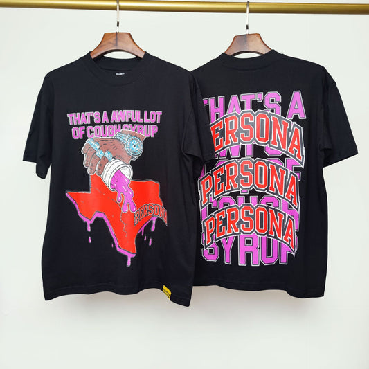 COUGH SYRUP Persona Texas Graphic T-Shirt