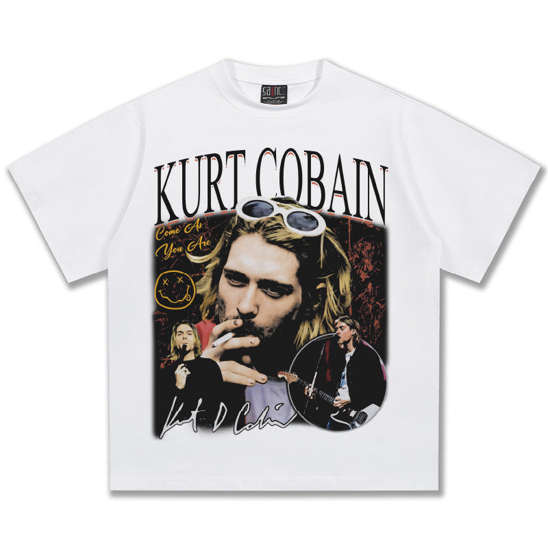NIRVANA Kurt Cobain Graphic T-Shirt
