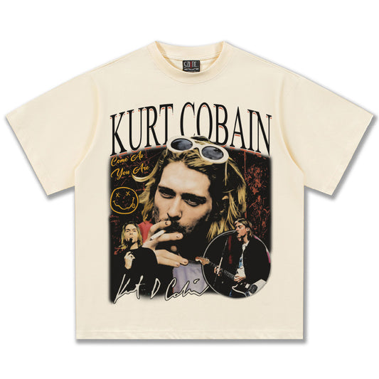 NIRVANA Kurt Cobain Graphic T-Shirt
