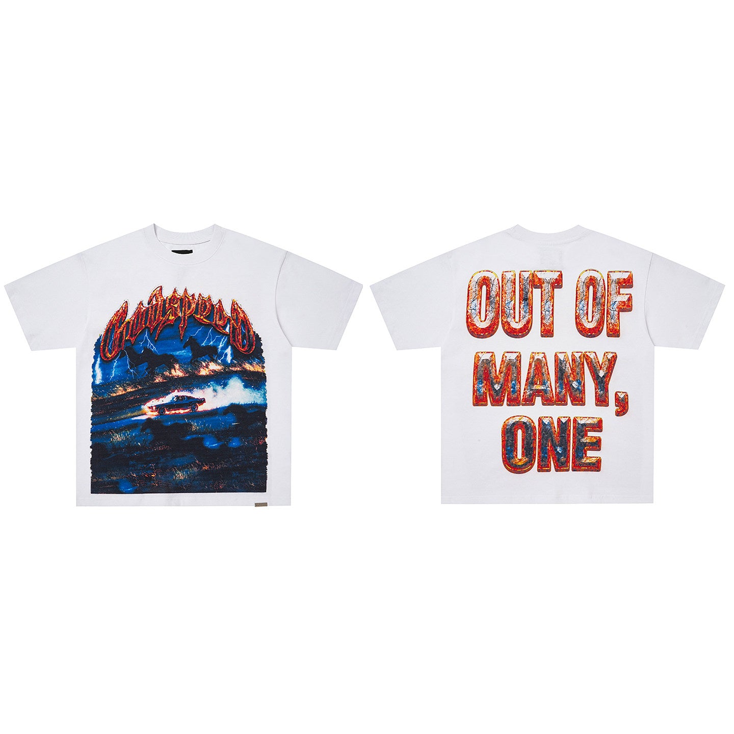 GodSpeed Out of Many One Graphic T-Shirt