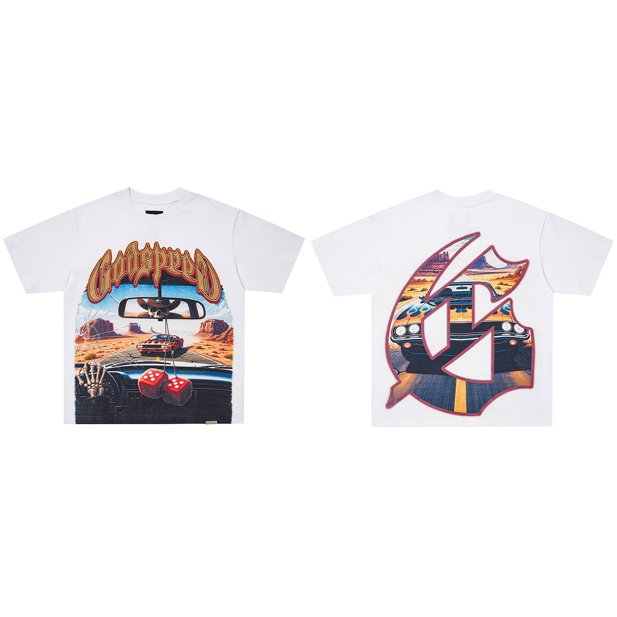 GodSpeed Desert Drive Graphic T-Shirt