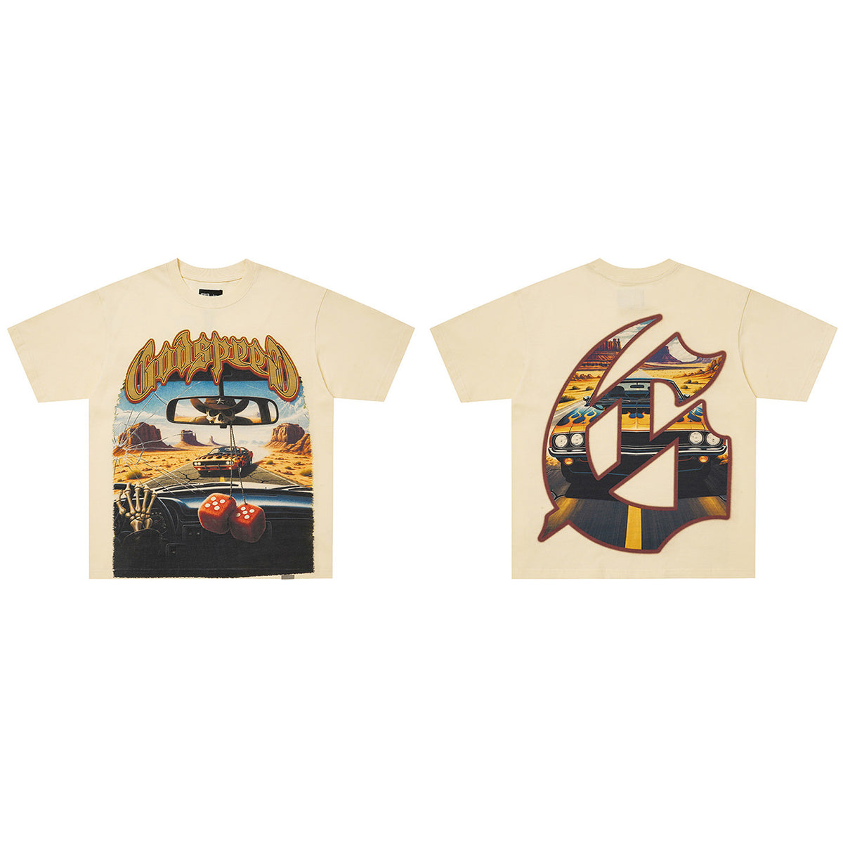 GodSpeed Desert Drive Graphic T-Shirt