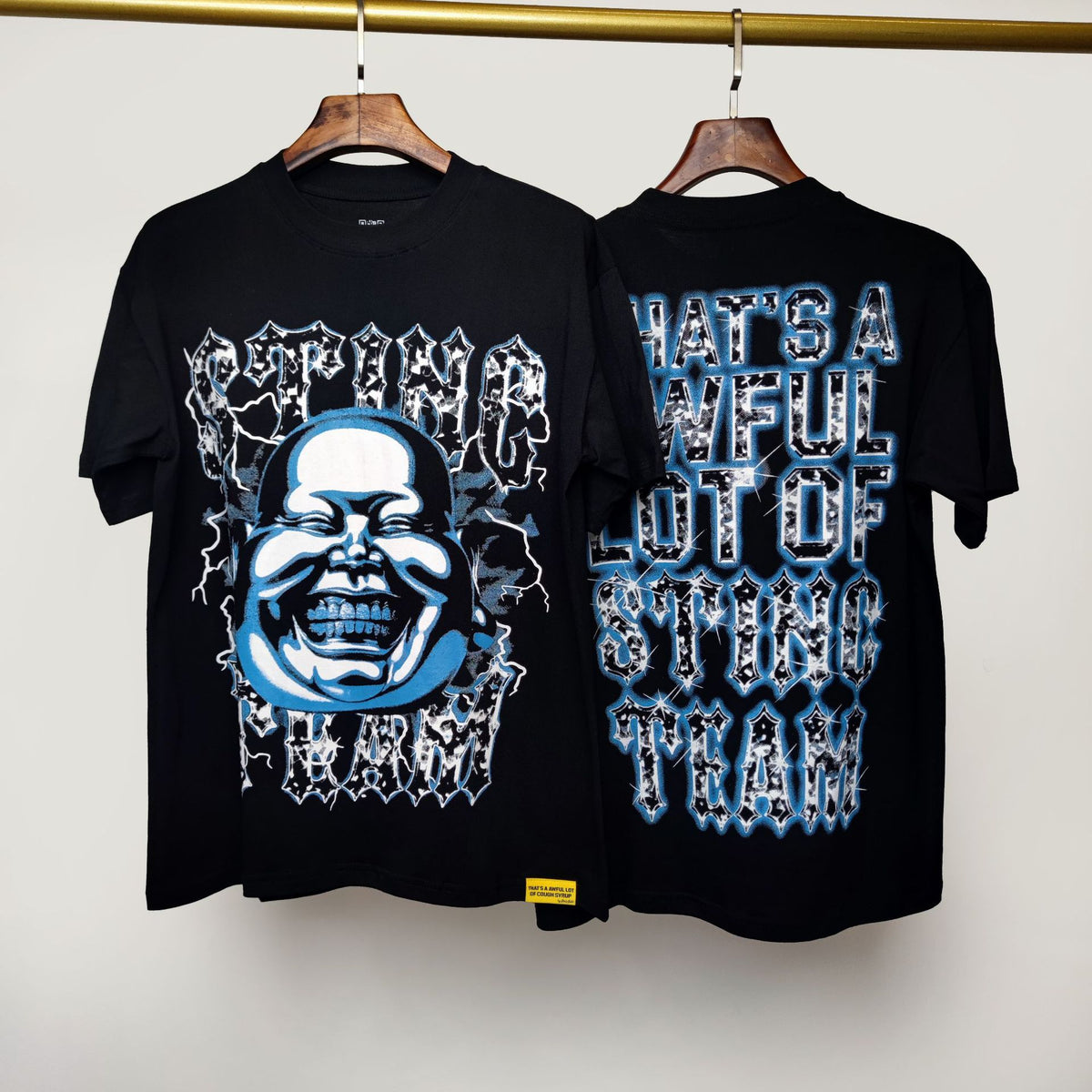 COUGH SYRUP Graphic Face T-Shirt