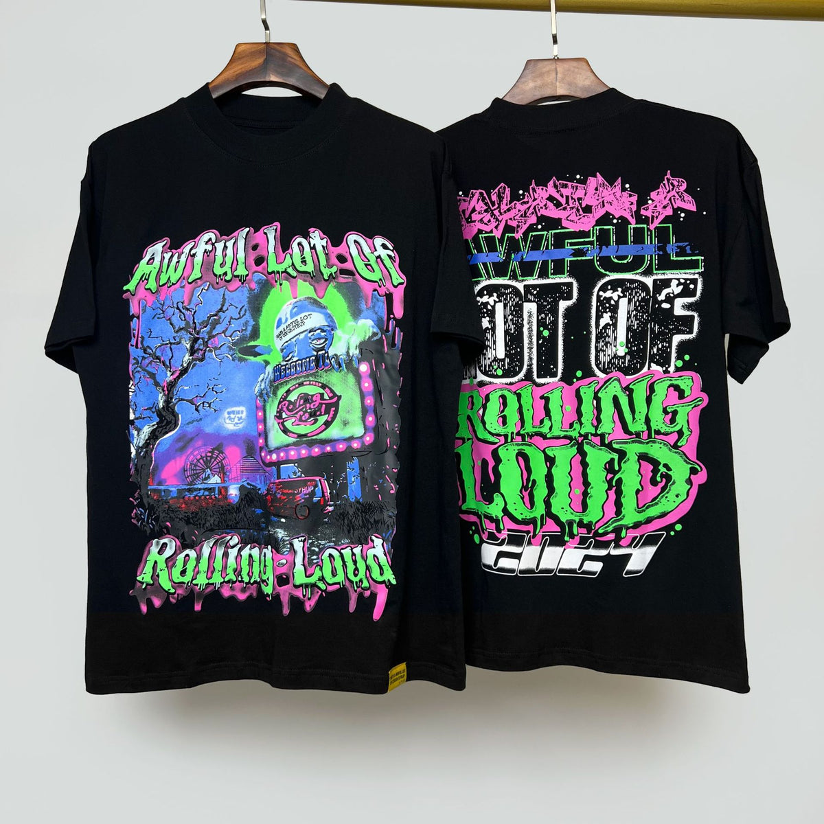 COUGH SYRUP Fire Graphic T-Shirt