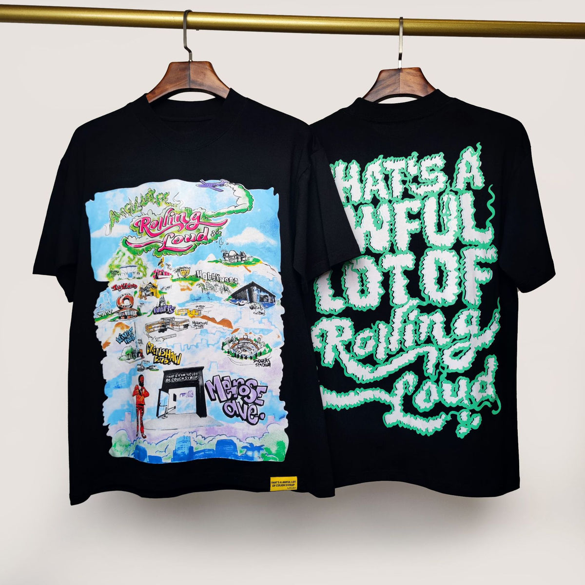 COUGH SYRUP Rolling Loud Graphic T-Shirt