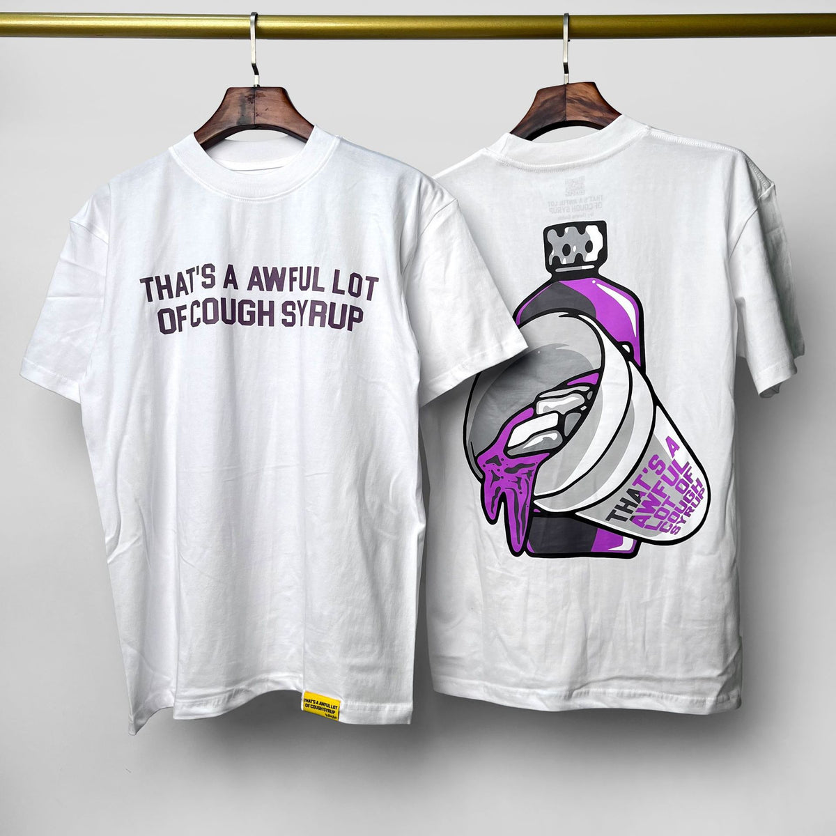 COUGH SYRUP Graphic Bottle T-Shirt