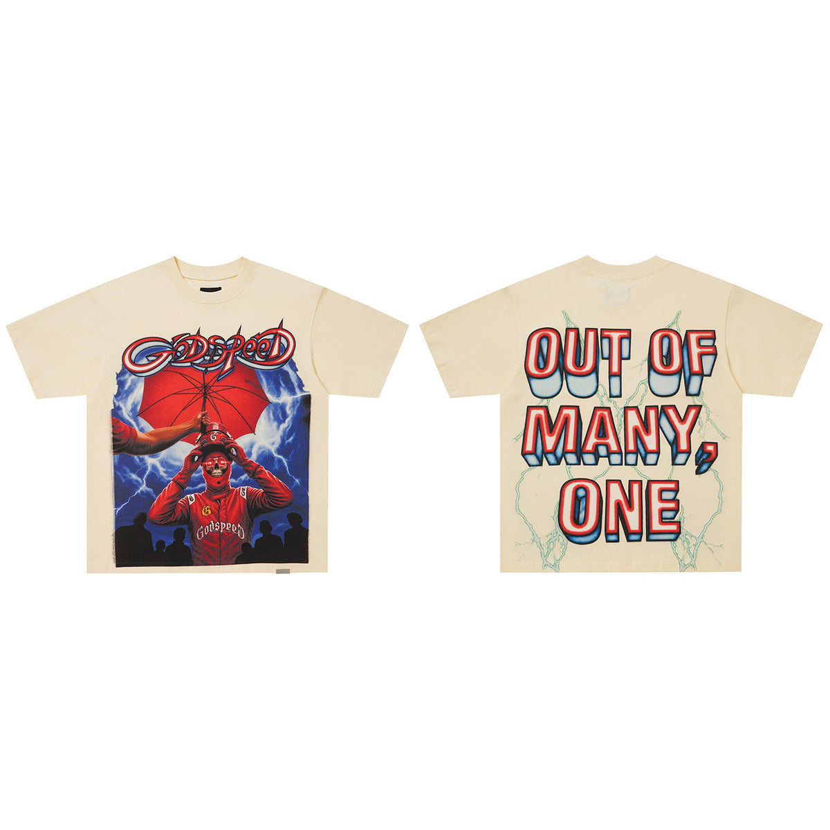 GodSpeed Out of Many One Cream T-Shirt