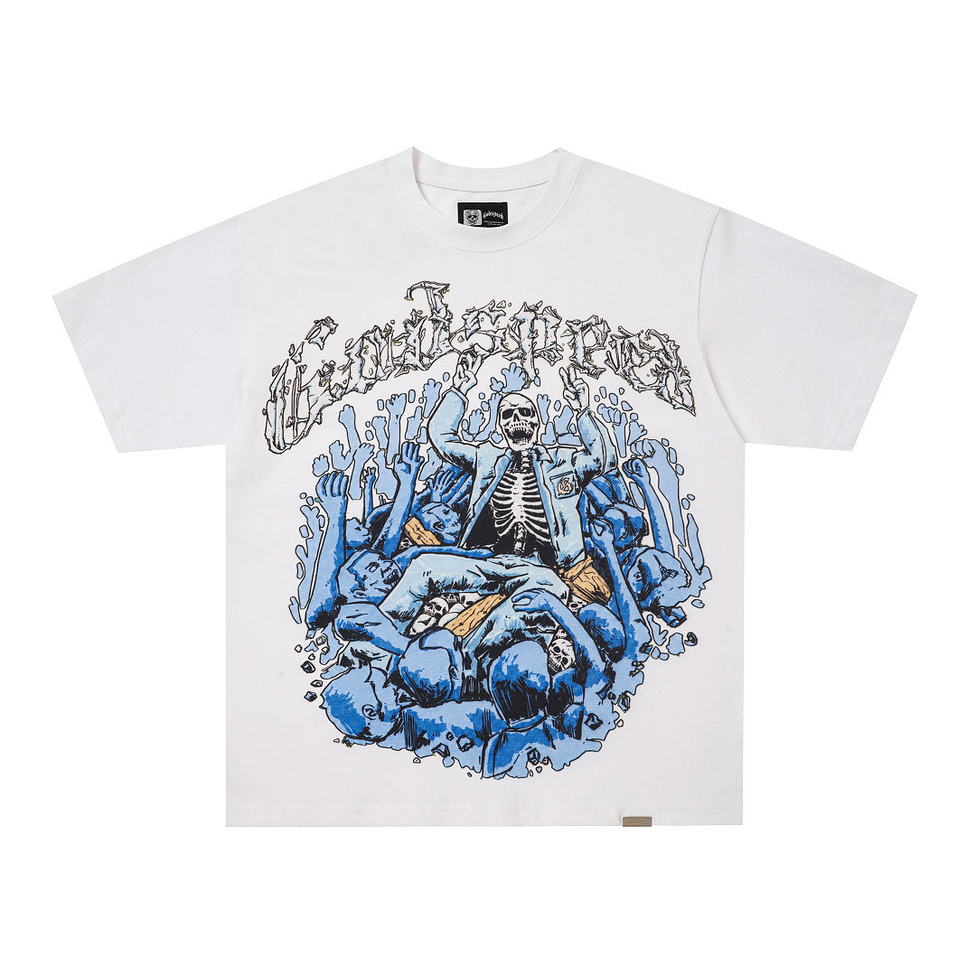 GODSPEED Skeleton Crowd Graphic T-Shirt