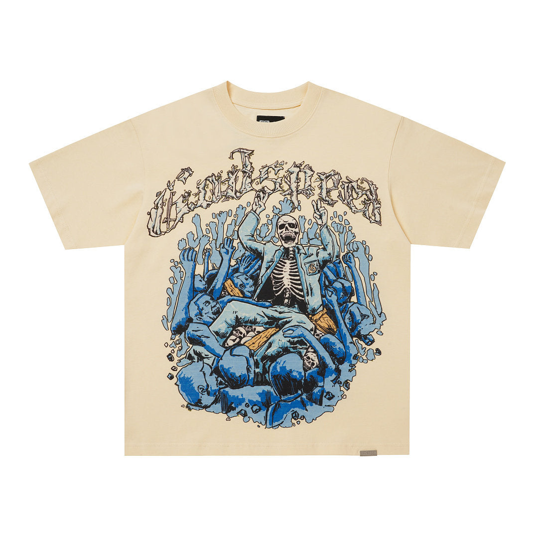 GODSPEED Skeleton Crowd Graphic T-Shirt