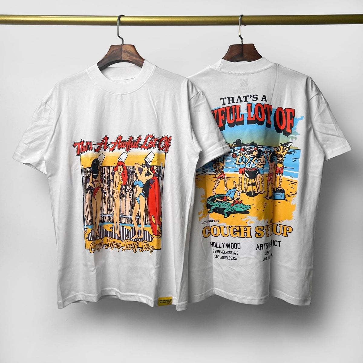 COUGH SYRUP Graphic Print Short Sleeve T-Shirt