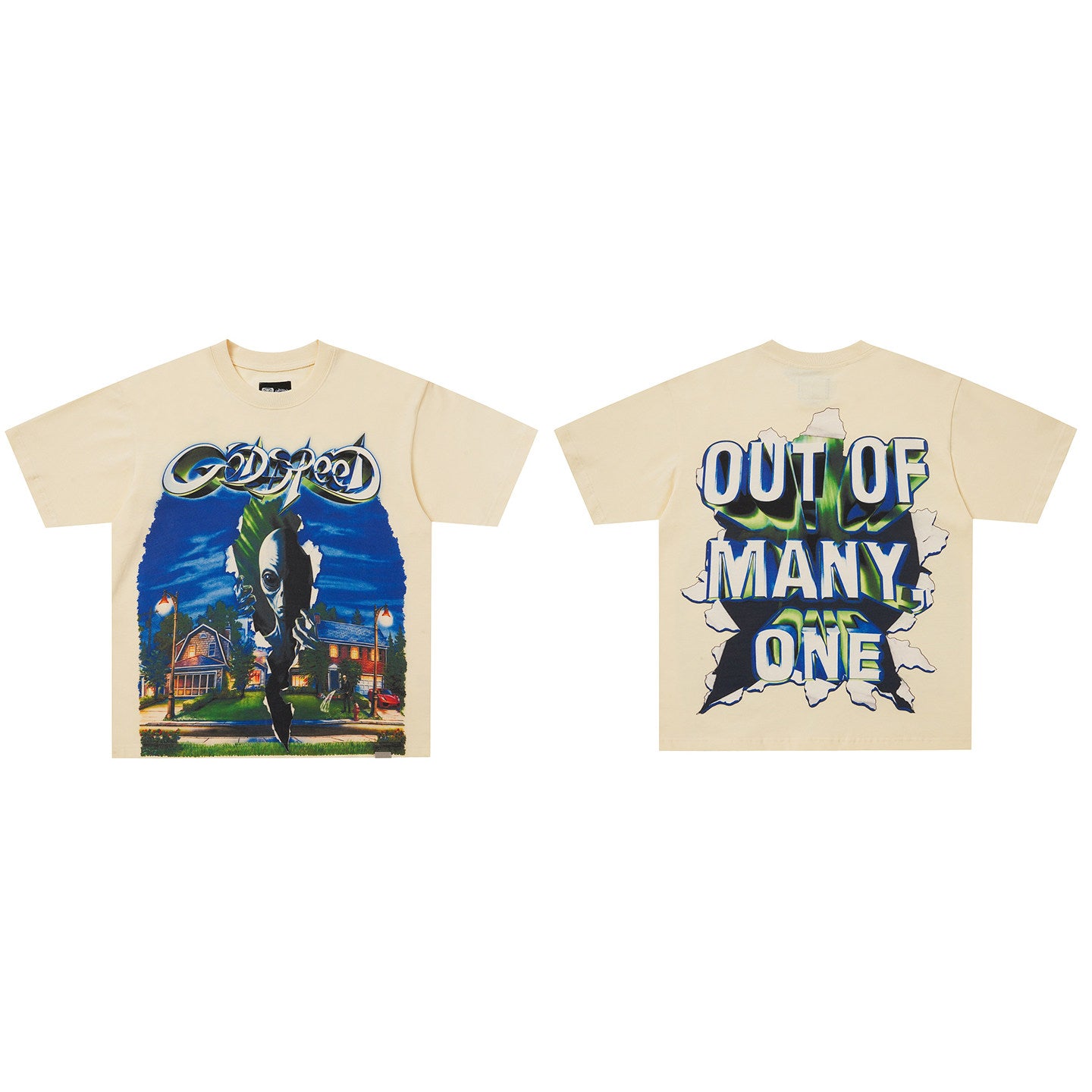GodSpeed Out of Many One Graphic T-Shirt