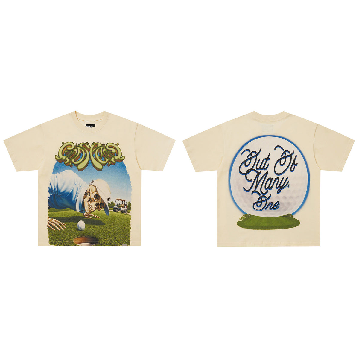 GodSpeed Out of Many One Cream Graphic T-Shirt