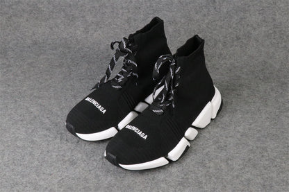 Balenciaga Speed 2.0 Lace-Up Sneaker 'Black White'