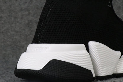 Balenciaga Speed 2.0 Lace-Up Sneaker 'Black White'