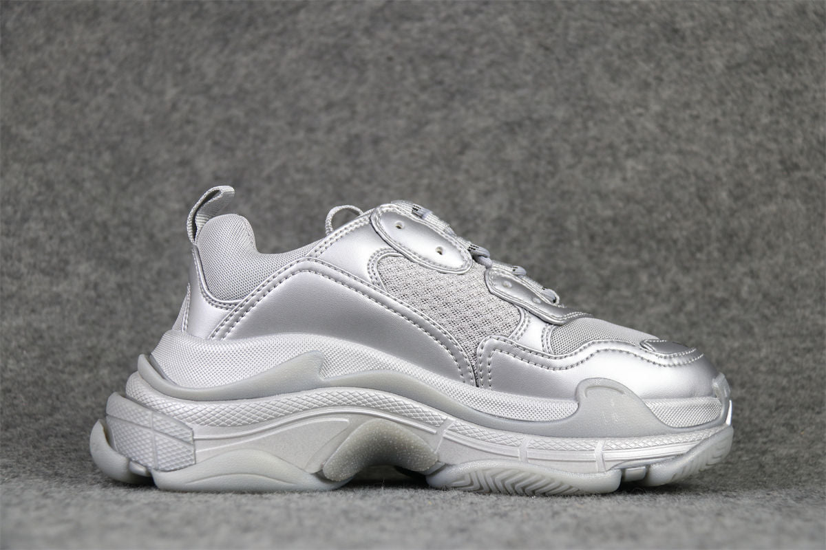 Balenciaga Triple S Sneaker 'Silver Metallic'