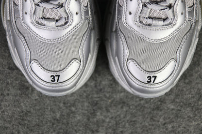 Balenciaga Triple S Sneaker 'Silver Metallic'