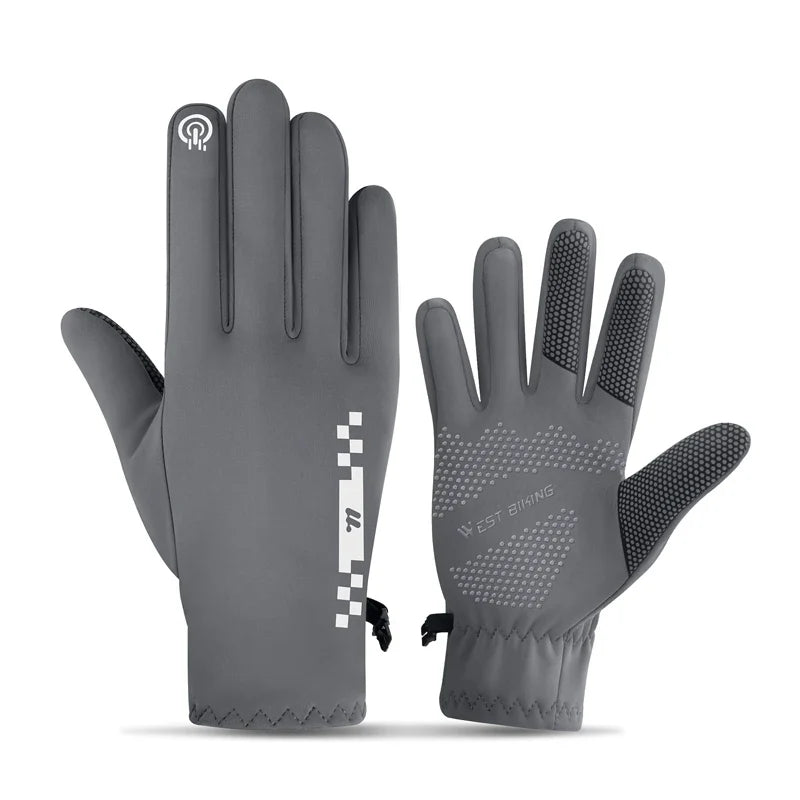 Gravo Fleece-Lined Bike Gloves